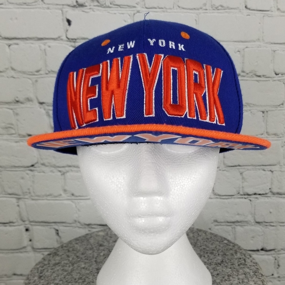 T&T | New York flat brim snapback cap hat - Picture 1 of 8